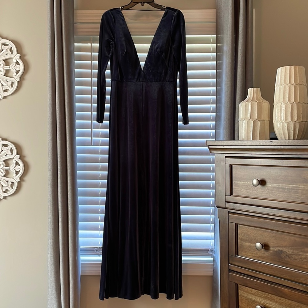 Jenny Yoo velvet dress - Picture 4 of 10